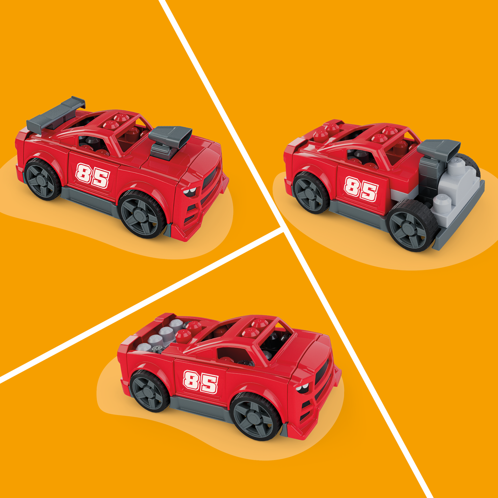 MEGA BLOKS Build & Go Race Car 26 deler