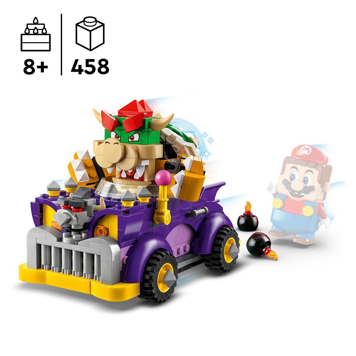 LEGO Super Mario 71431, Bowsers muskelbil – Ekspansjonssett