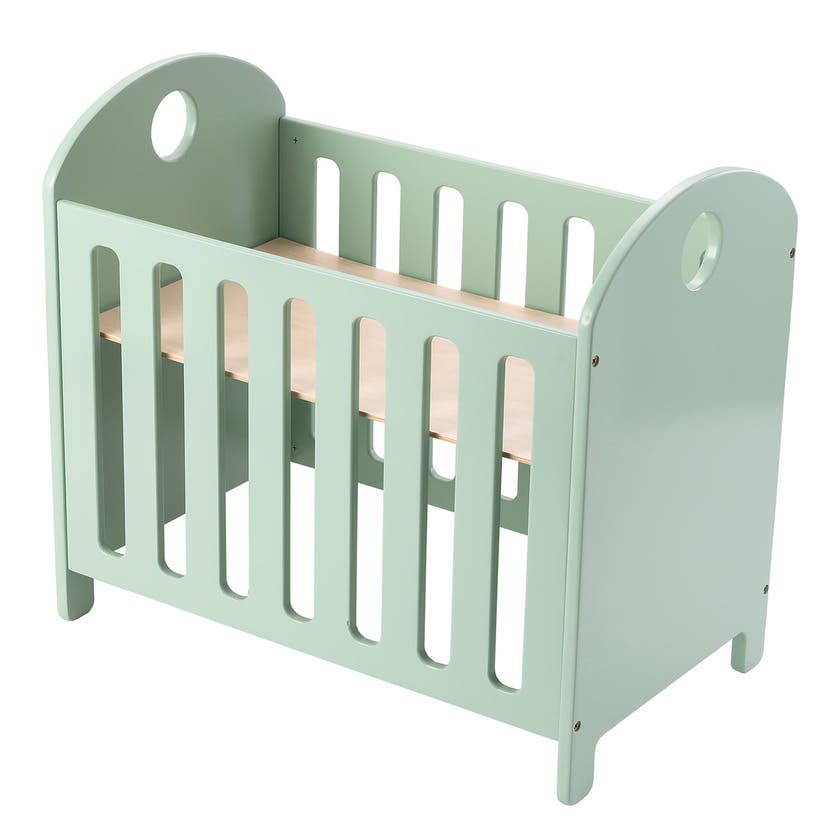 Humble&Heart, dockseng i hvitt tre 50 cm