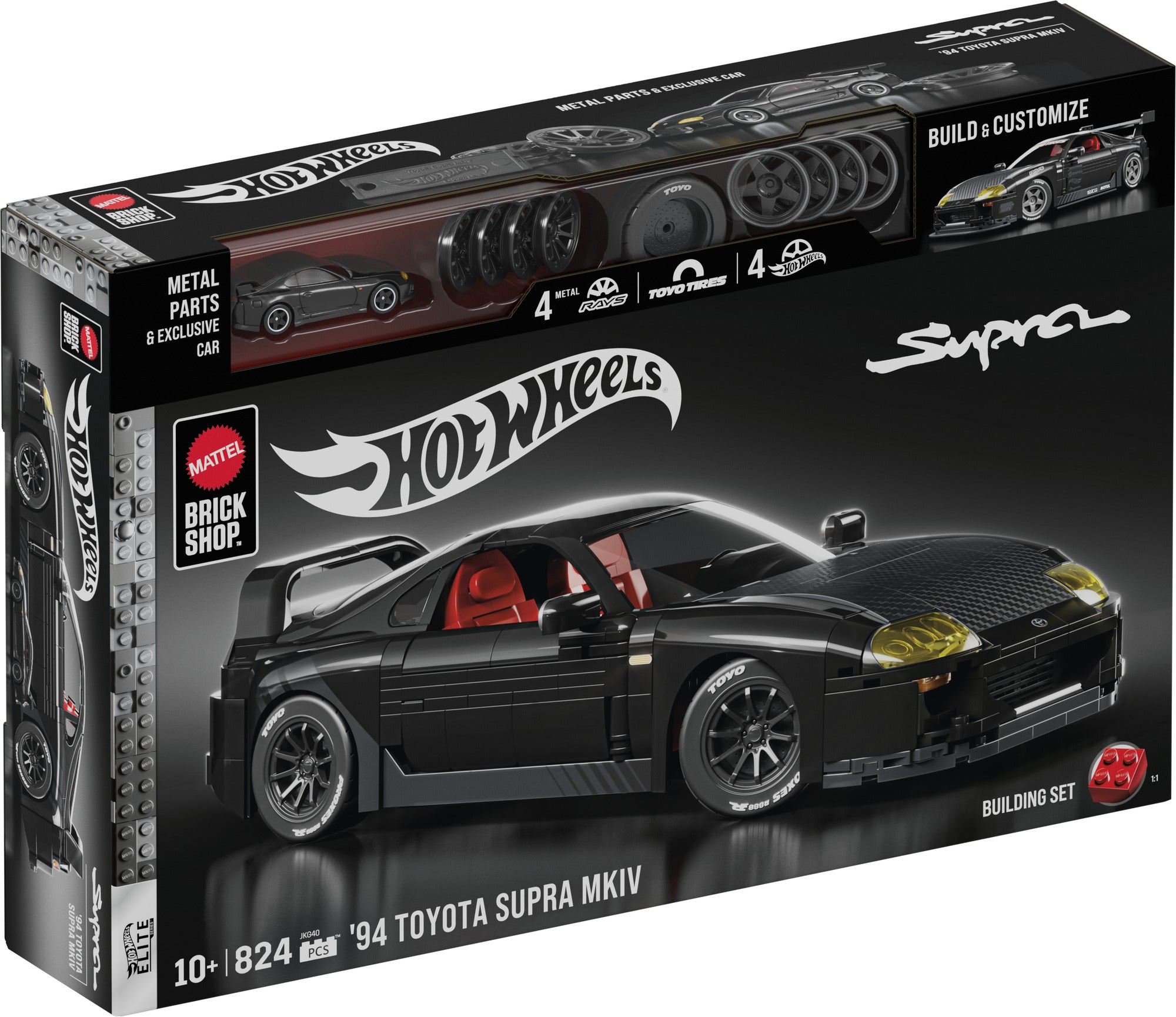 Brick Shop Hot Wheels Toyota Supra MKIV Konstruksjonsleke