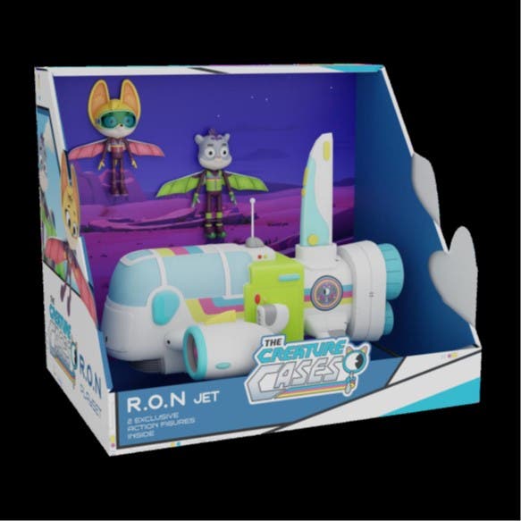 CREATURE CASES R.O.N. Jet Playset