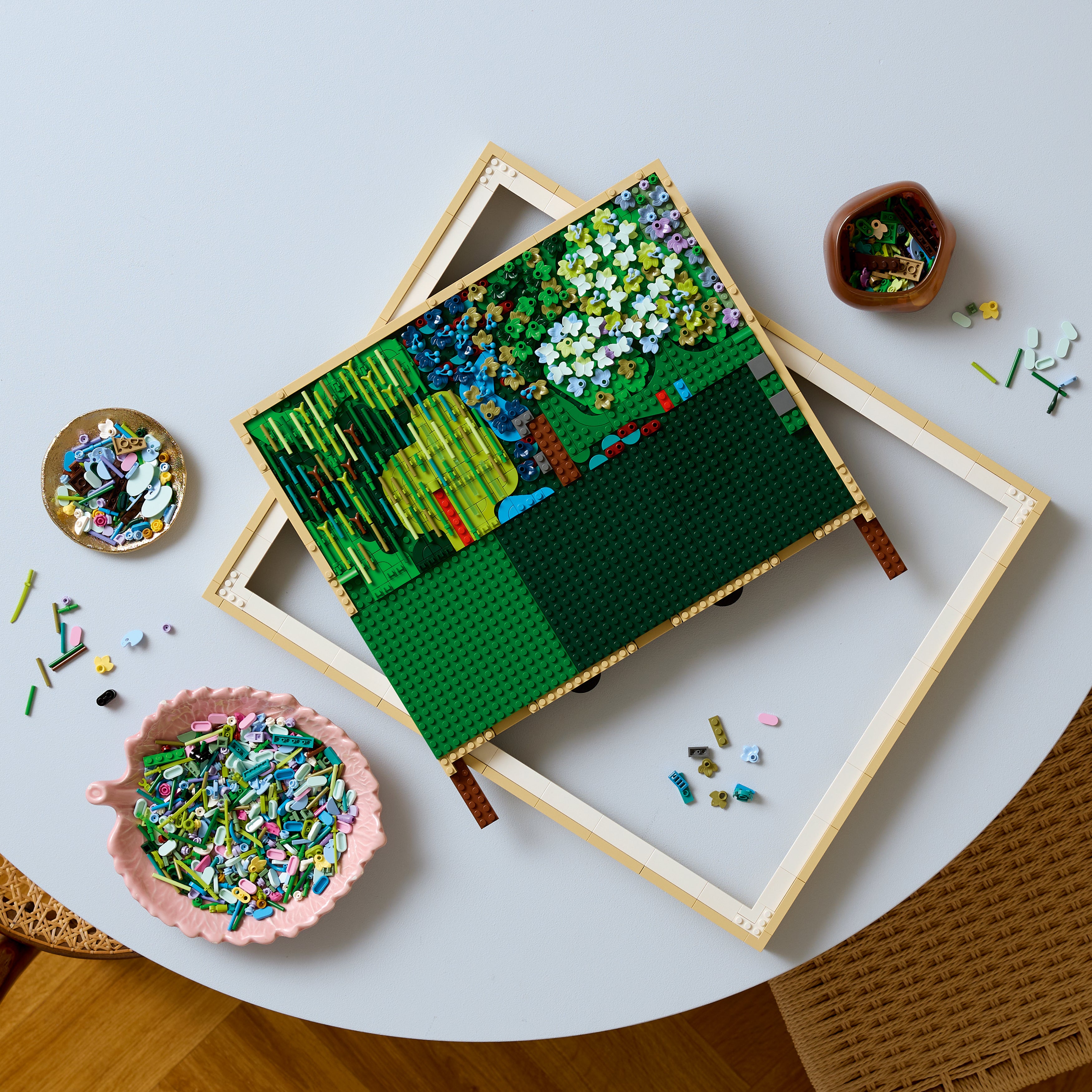 LEGO® Art Claude Monet – Den japanske broen over vannliljedammen. Impresjonistisk veggkunst 31220