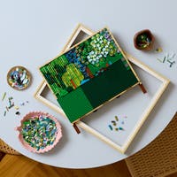 LEGO® Art Claude Monet – Den japanske broen over vannliljedammen. Impresjonistisk veggkunst 31220