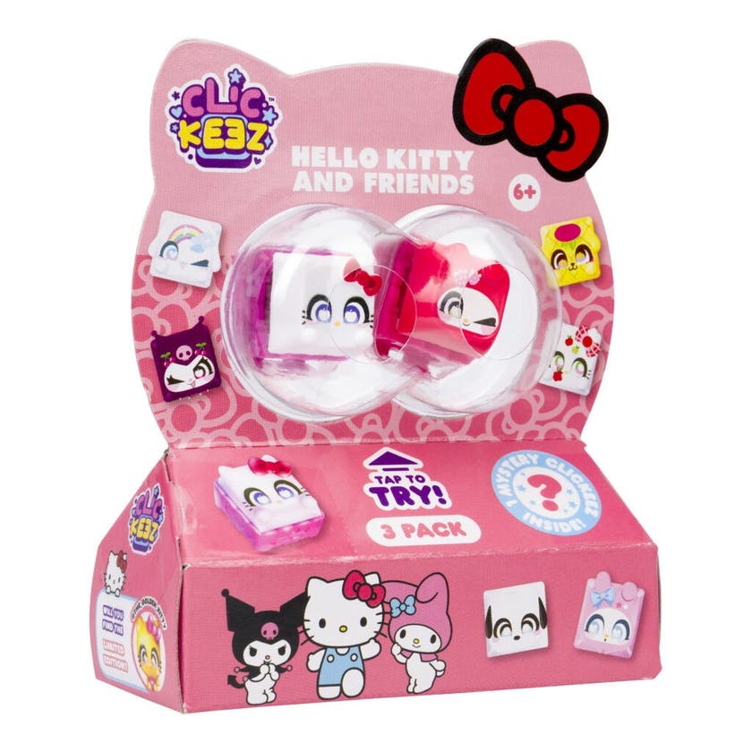 Clickeez Hello Kitty klikkbar nøkkelring