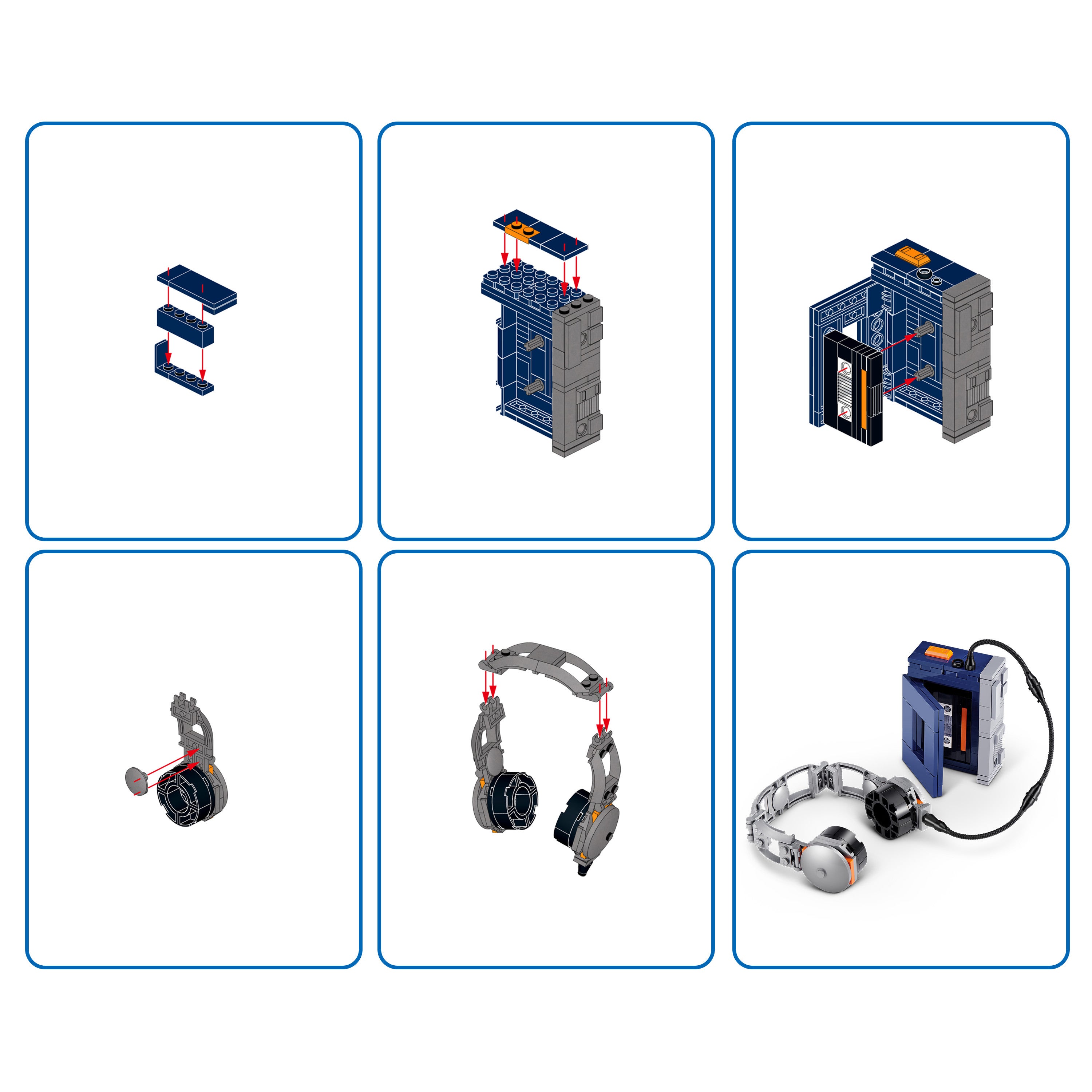 MAX Build More Premium Retro Kassettspiller – byggeklosser fra ZURU