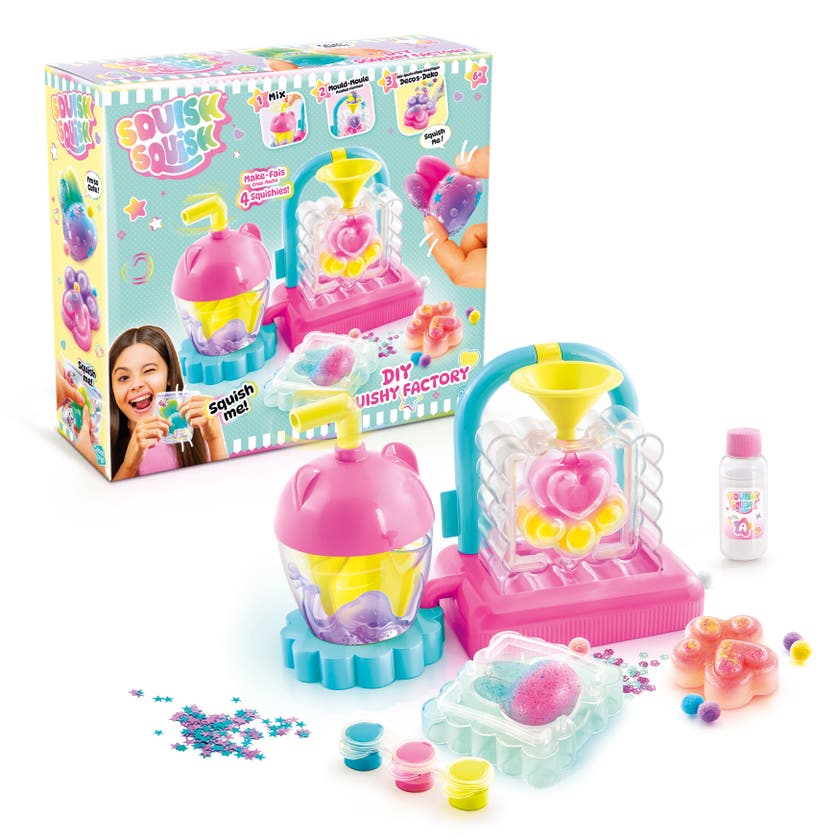 Squish Squish-Factory – Lag dine egne myke squishies