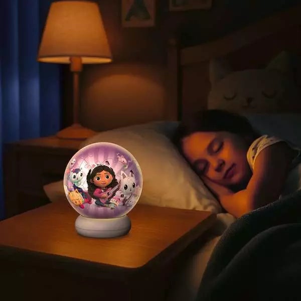 Ravensburger Puzzle-Ball Nightlight Gabby's Dollhouse 72 deler