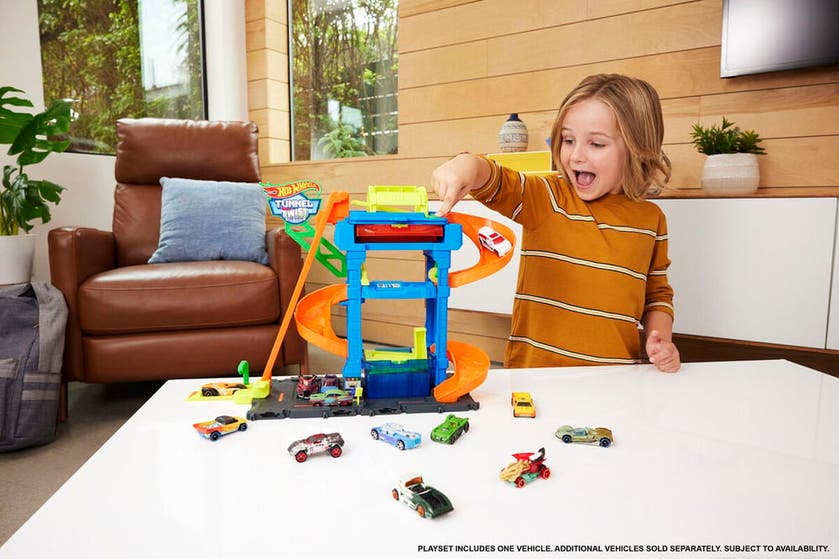 Hot Wheels, City Tunnel Twist Bilvask