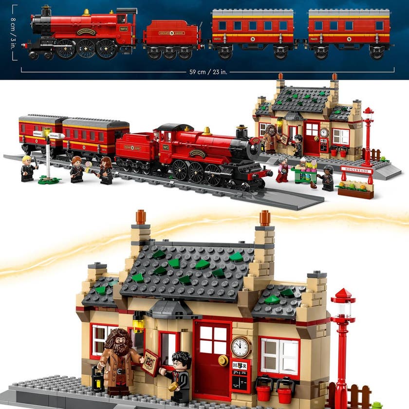 LEGO Harry Potter 76423, Hogwartsekspressen og Hogsmeade™ stasjon