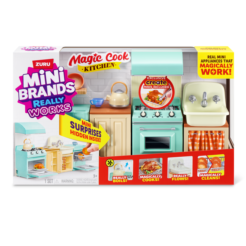 Mini Brands Magic Cook Kitchen - minilekekjøkken