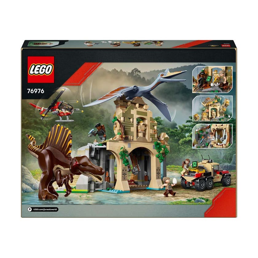 LEGO Jurassic World 76976, Flyoppdrag med spinosaurus og quetzalcoatlus