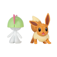 Pokémon Battle Disc Oppgjør Eevee mot Ralts