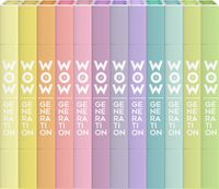 WOW Generation, Firkantede tusjpenn med doble ender