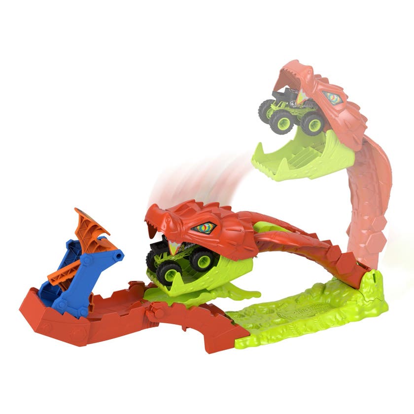 Hot Wheels Monster Trucks Snake Bite Slam Out