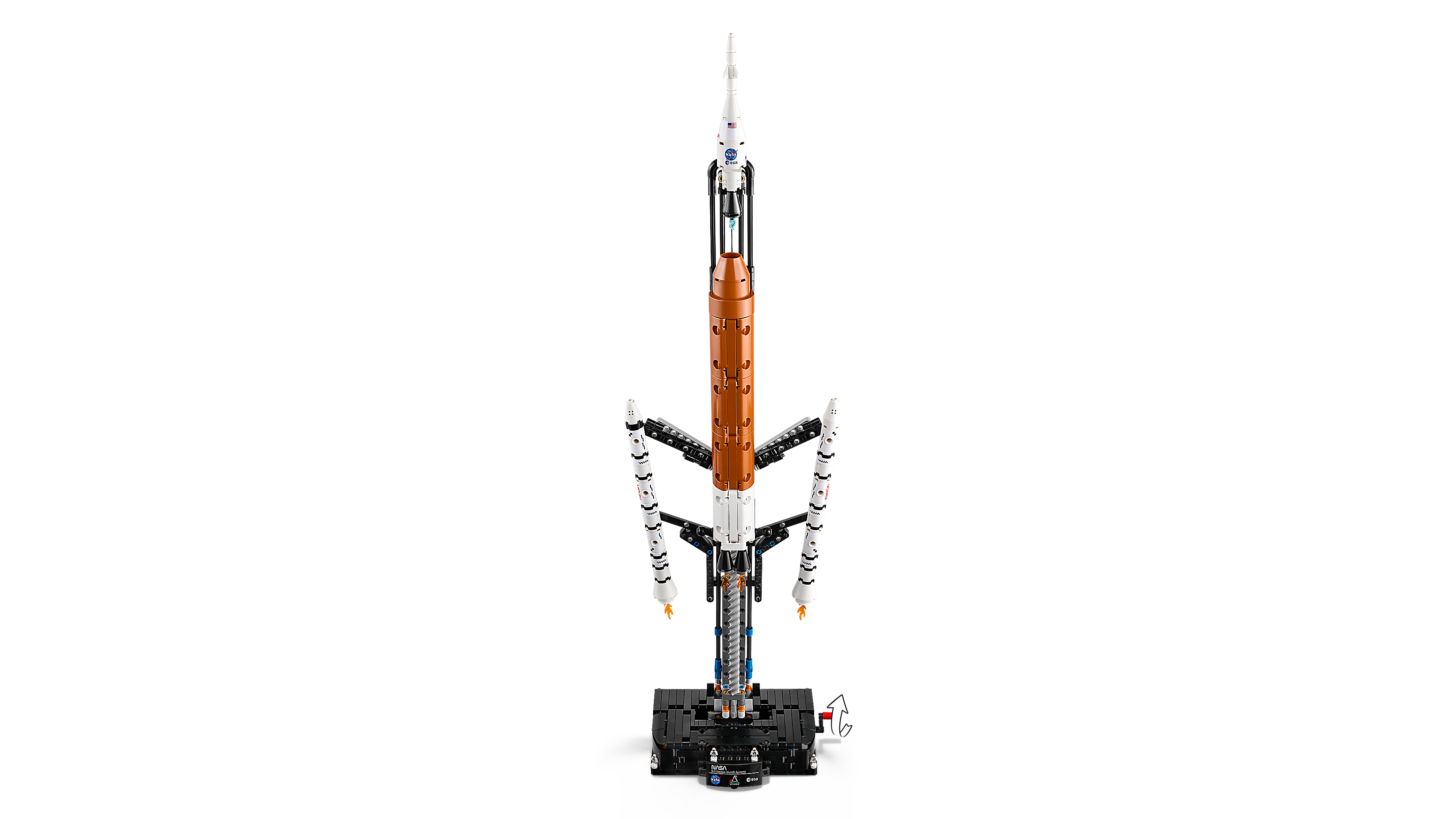  LEGO® Technic NASA Artemis SLS-rakett. Modellsett av rakett med boostere