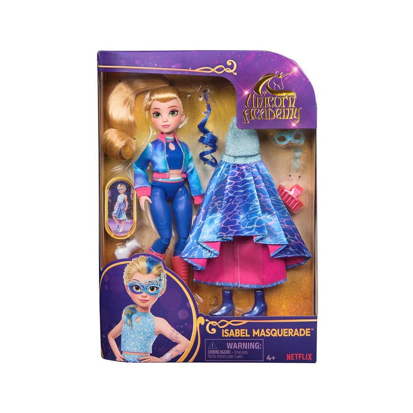 Unicorn Academy Dlx Dukke Isabel Maskerade 24 cm
