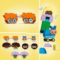 LEGO DUPLO Town 10423, Byggbare mennesker med store følelser