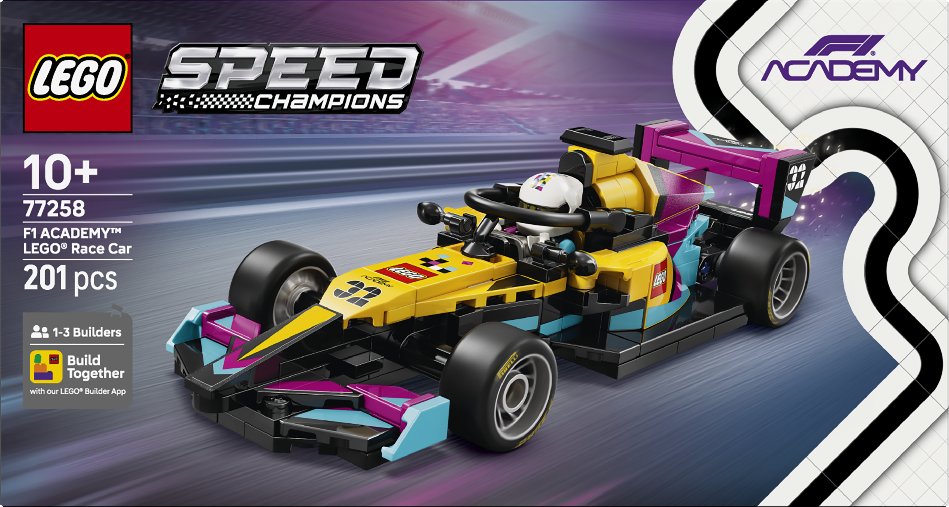 LEGO® Speed Champions F1 ACADEMY™ LEGO® racerbil 77258