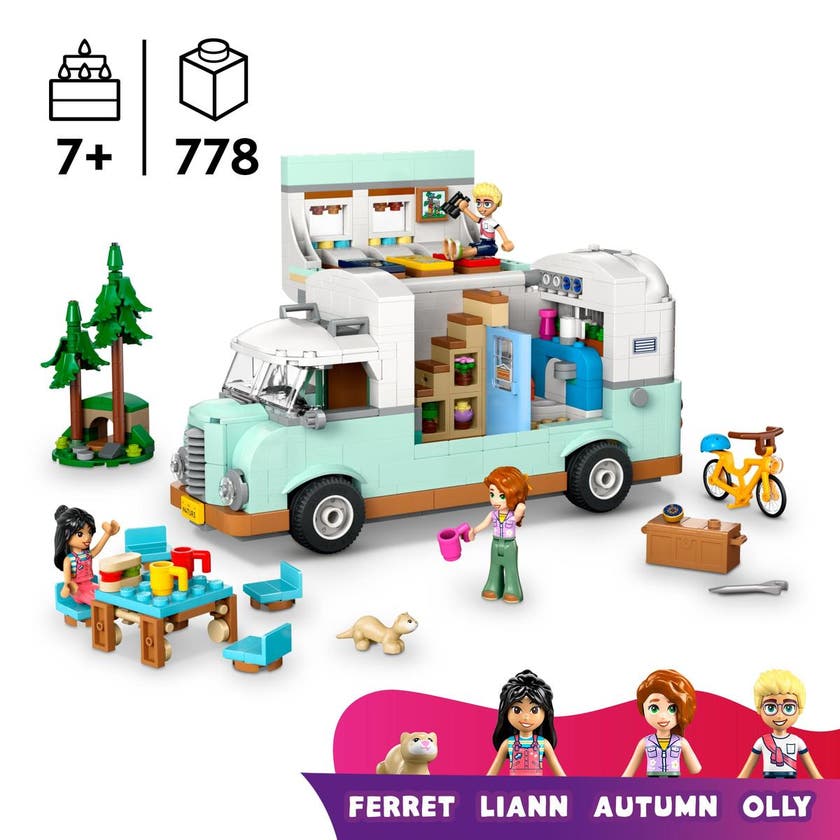LEGO Friends 42663, Vennskapseventyr med bobil