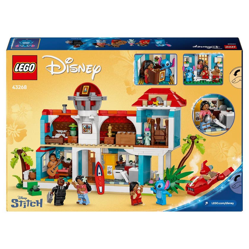 LEGO Disney Classic Disney™ 43268, Lilo og Stitch strandhus