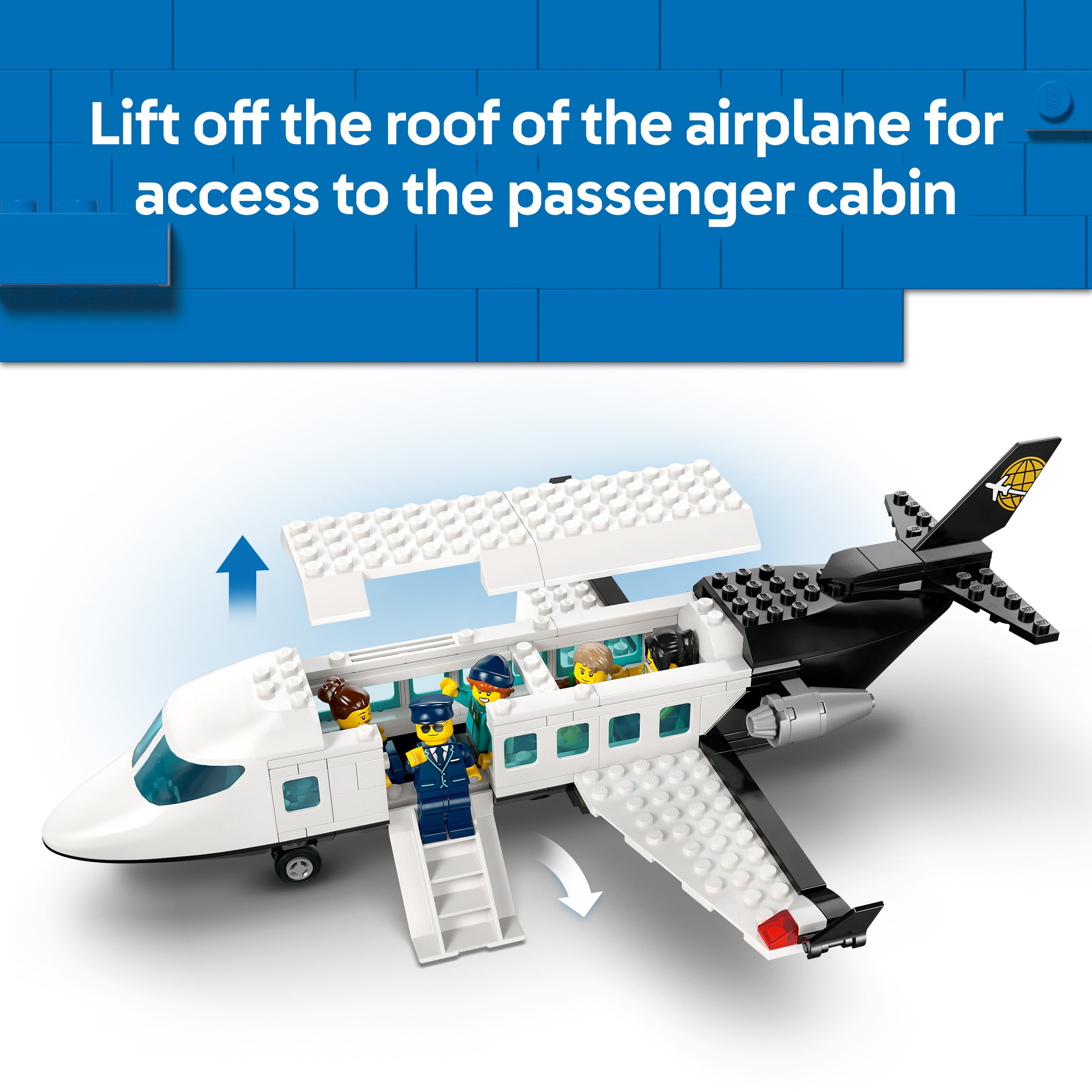LEGO® City Lufthavn med Fly 60502