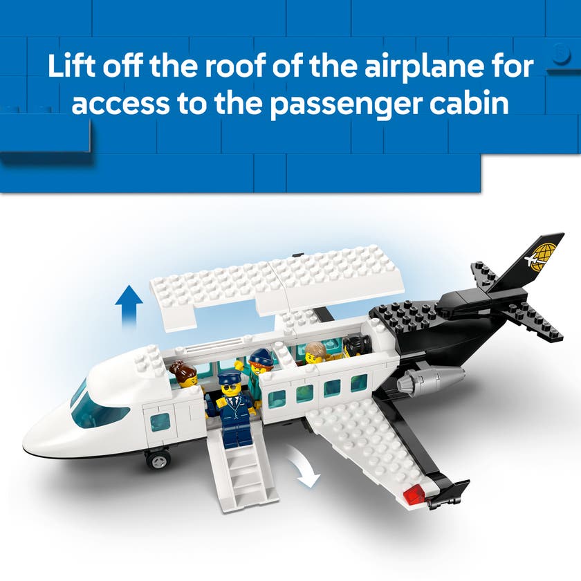 LEGO® City Lufthavn med Fly 60502