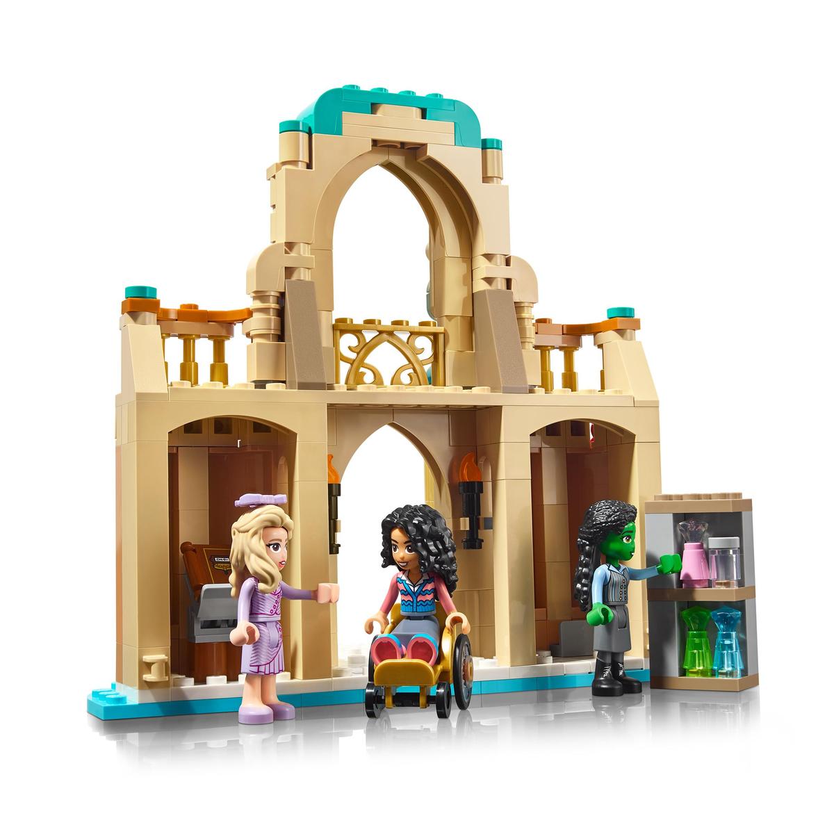 LEGO Wicked 75681, Glinda, Elphaba og Nessarose på Shiz University