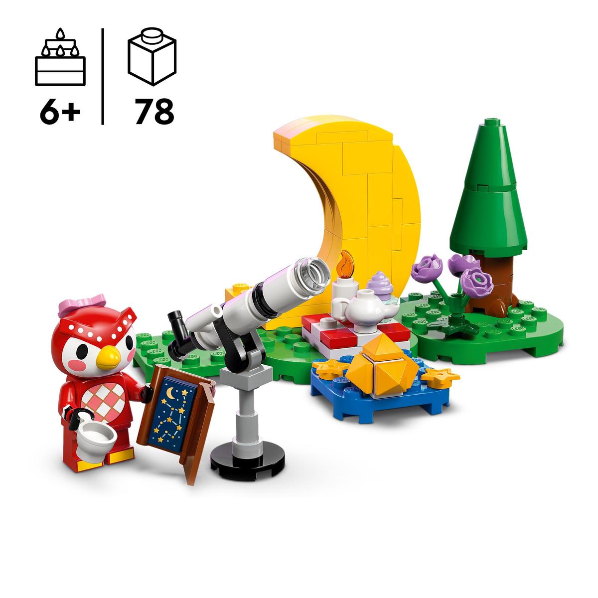 LEGO Animal Crossing 77053, Stjernekikking med Celeste