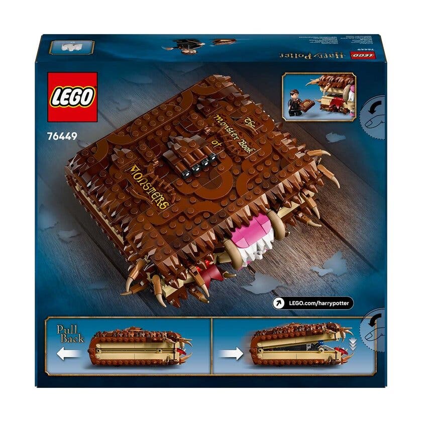 LEGO Harry Potter 76449, Den tyggete Monsterboken om monstre