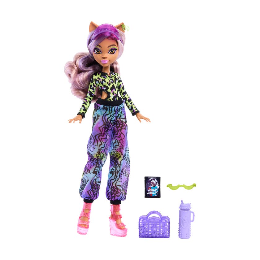 Monster High, Scare-Adise Island Clawdeen-dukke