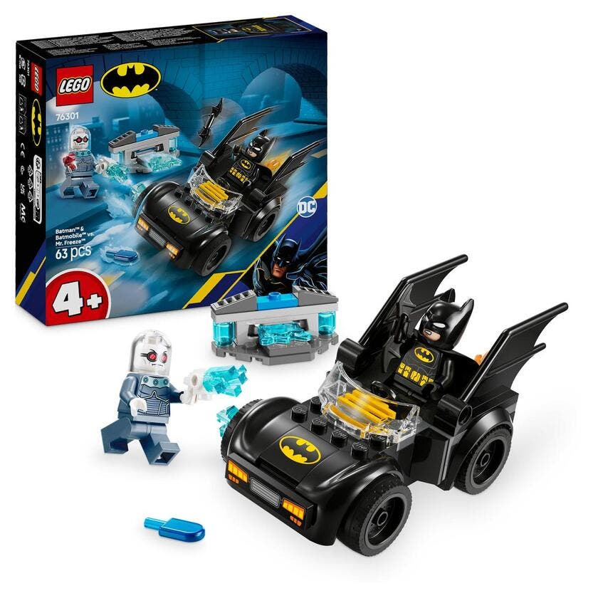 LEGO Super Heroes DC 76301, Batman™ & Batmobil™ mot Mr. Freeze™