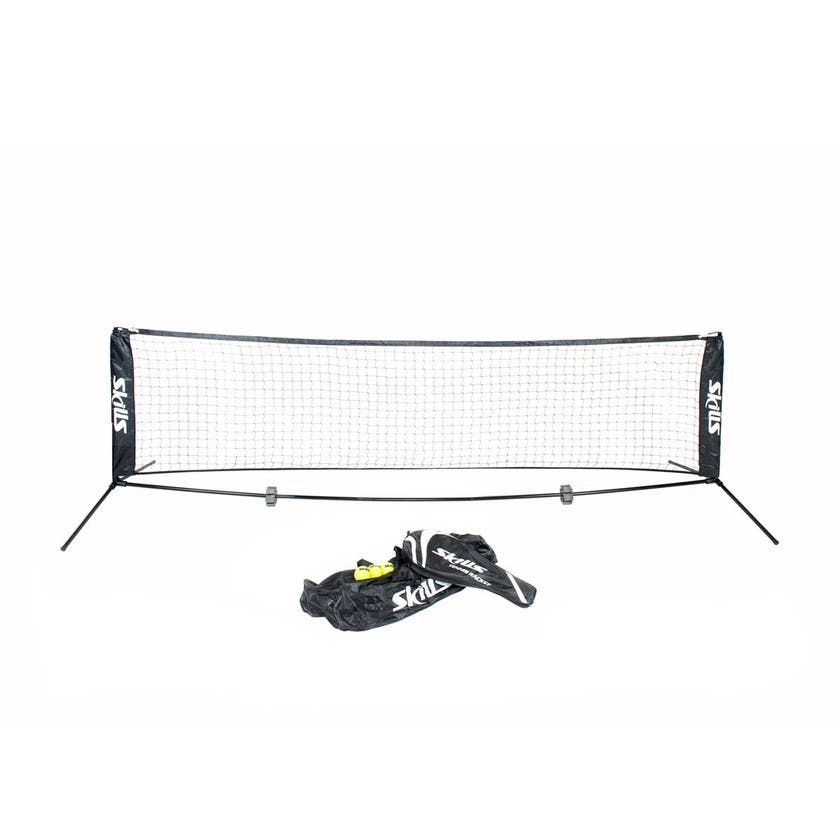 Skills, Tennissett inkl nett, racket og 3 tennisballer