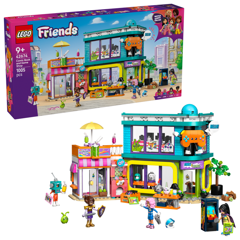 Spill- og tegneseriebutikk