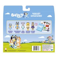 Bluey The Sleepover Figursett 5-pack