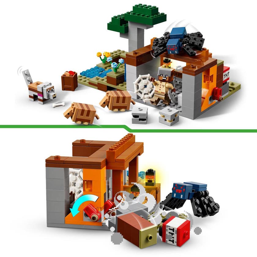 LEGO Minecraft 21269, Ekspedisjonen til beltedyrgruvene
