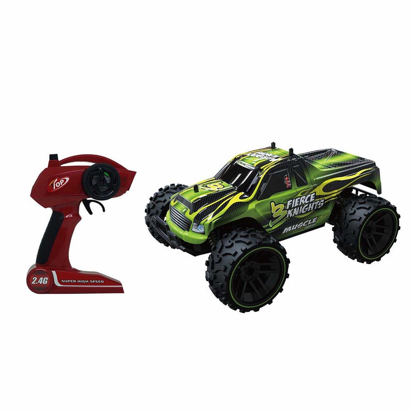 Radiostyrt buggy 1:16 15 km/t grønn – Fusion Cross