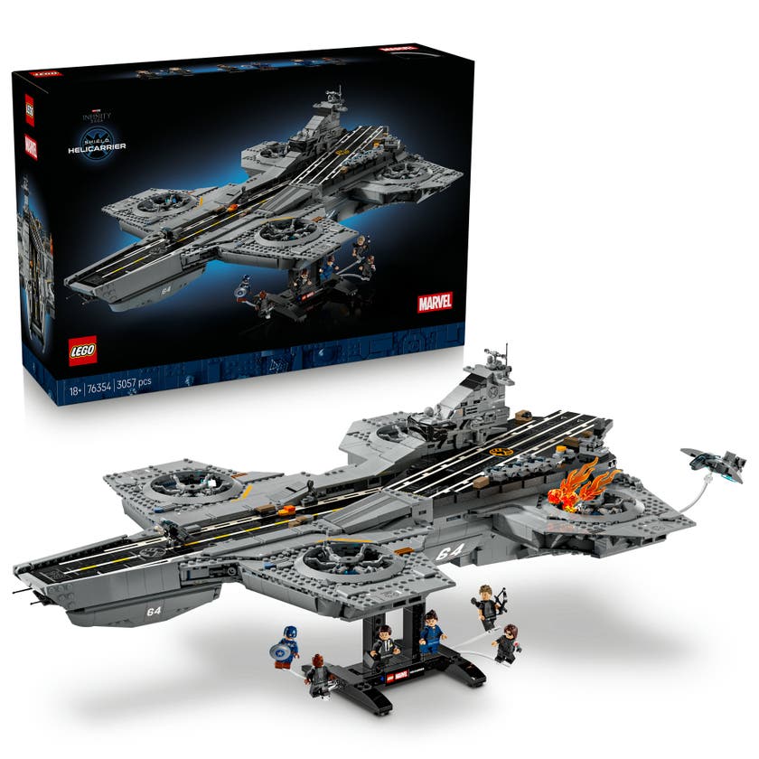 LEGO® ǀ Marvel S.H.I.E.L.D. helicarrier. Byggesett 76354