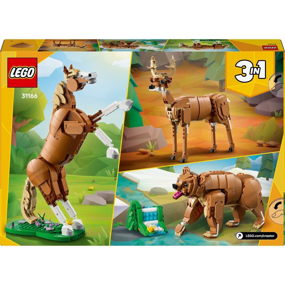 LEGO Creator 31166, Vakker hest