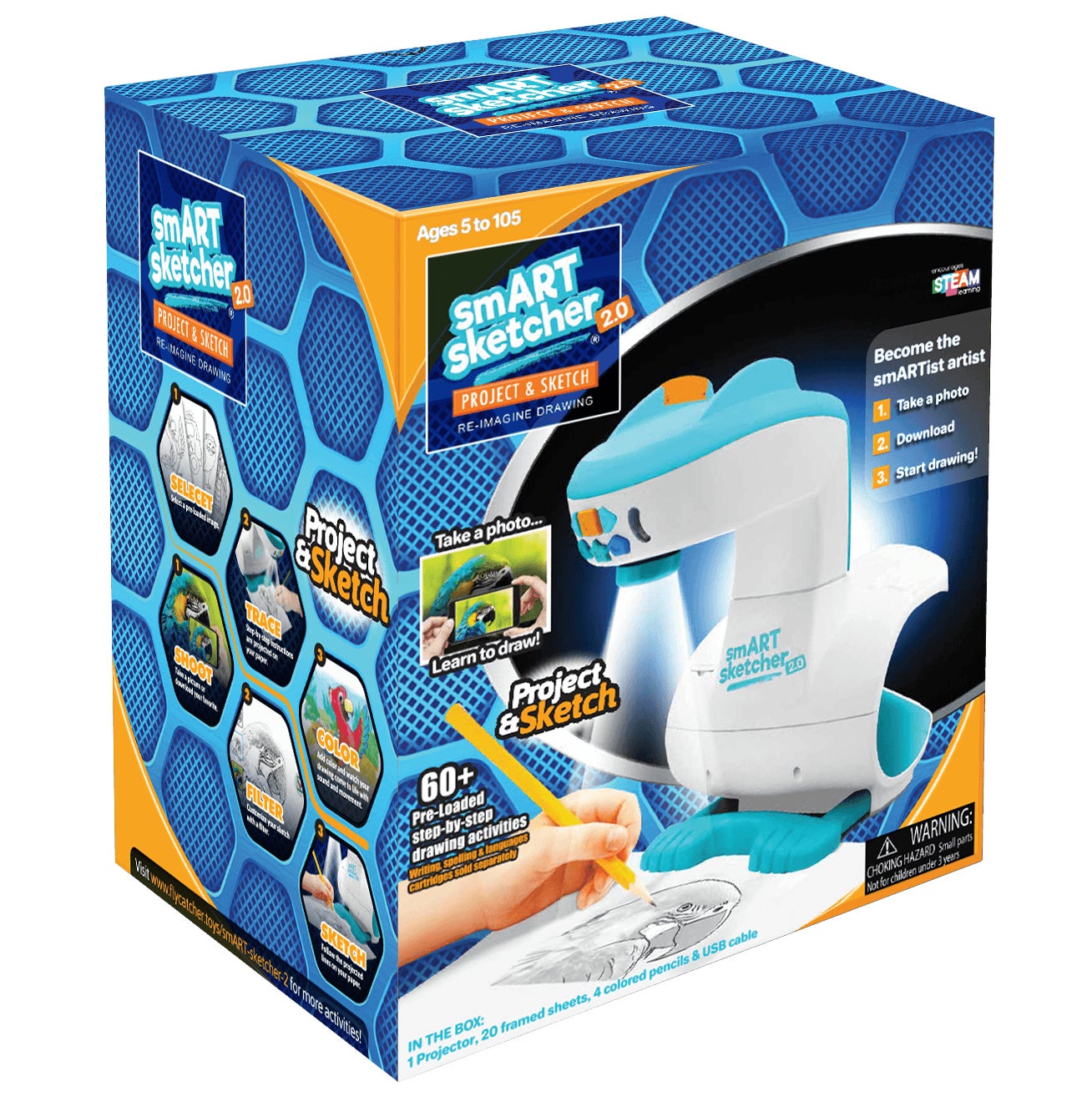 Smart Sketcher Projector 2.0: Tegneprojektor