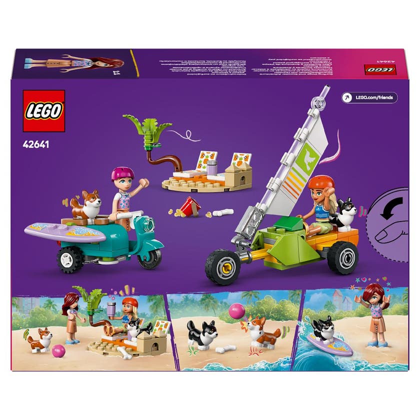 LEGO Friends 42641, Eventyr med surfhunder og vespa