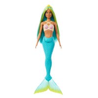 Barbie Mermaid - Blått/Grønt Hår