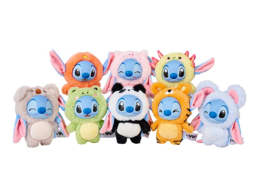 Disney YuYus Stitch Mystery Plush nøkkelring 12 cm