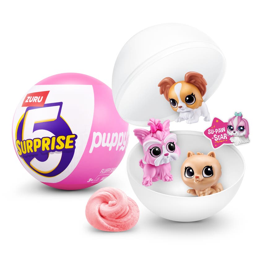 5 Surprise Puppies Samlerligur
