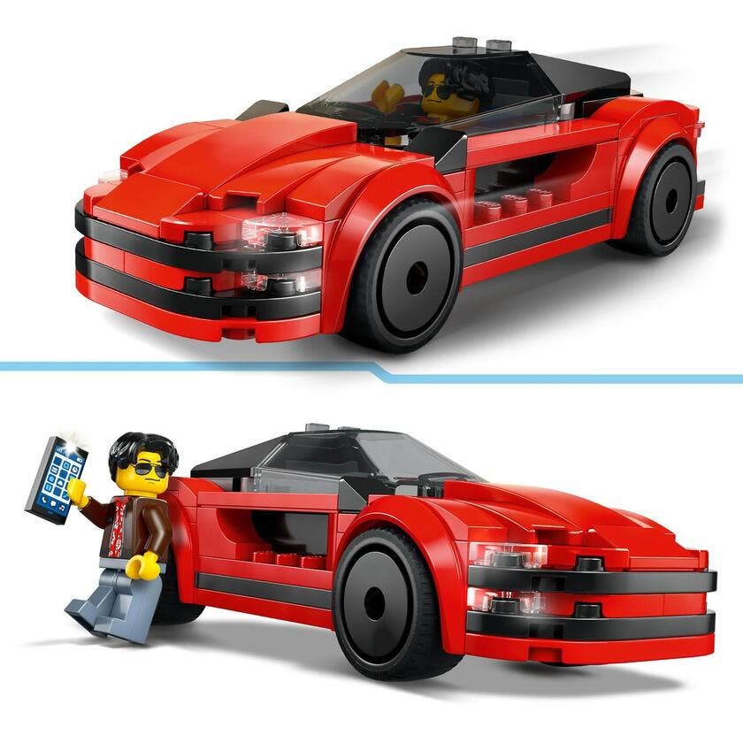 LEGO City Great Vehicles 60448, Rød sportsbil