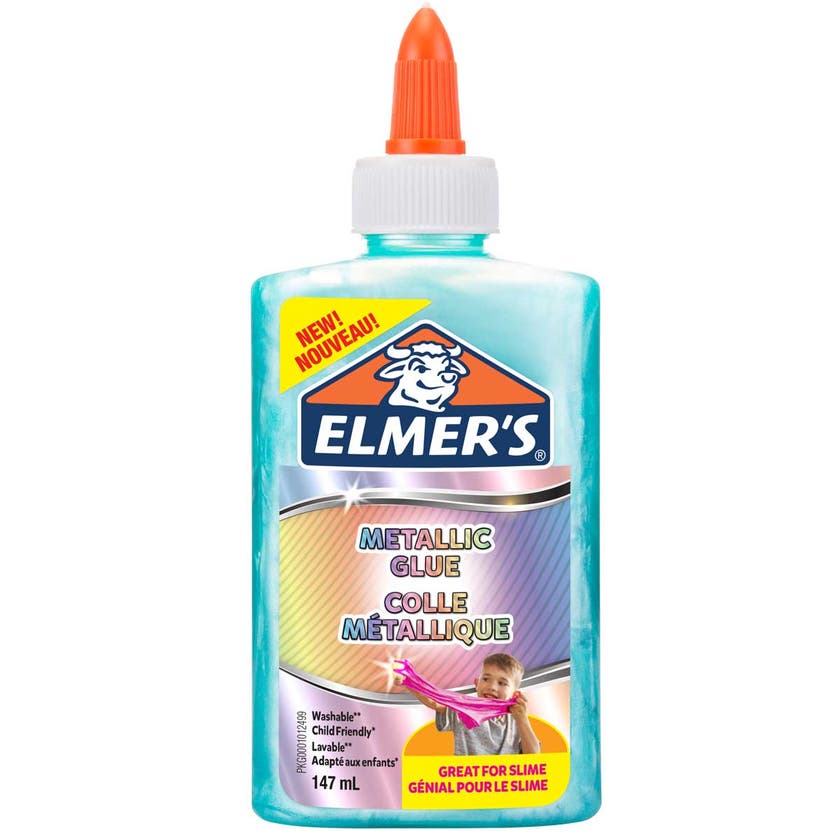 Elmer's 147 ml Metallisk flytende lim blå grønnblå