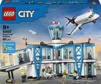 LEGO® City Lufthavn med Fly 60502