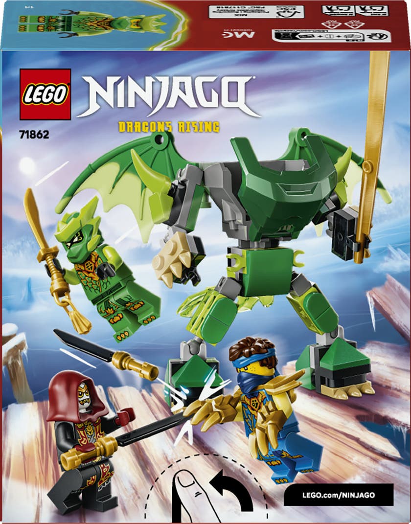 LEGO® NINJAGO® Stridspakke med Lloyds dragerobot, leke 71862