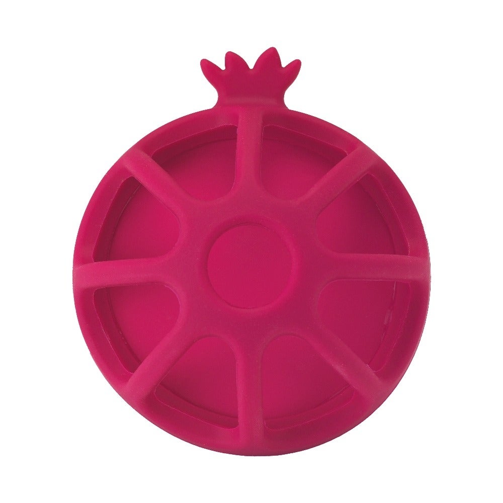 Infantino - Silicone Teether- Pomegranite
