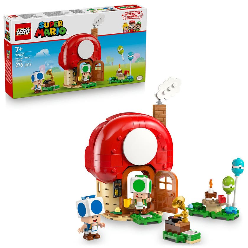 LEGO Super Mario 72041, Fest i Toads hus