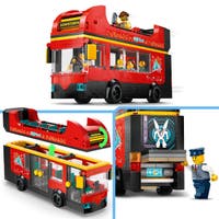 LEGO City 60407, Rød dobbeldecker for sightseeing